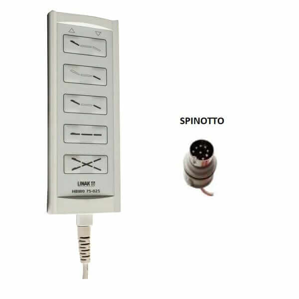 Telecomando per letto 10 tasti 02002007 ausilio per disabili