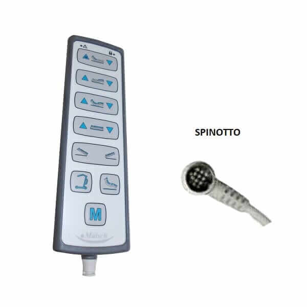 Telecomando per letto 10 tasti 02167007 ausilio per disabili