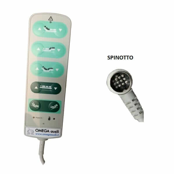 Telecomando per letto 10 tasti 02167011 ausilio per disabili