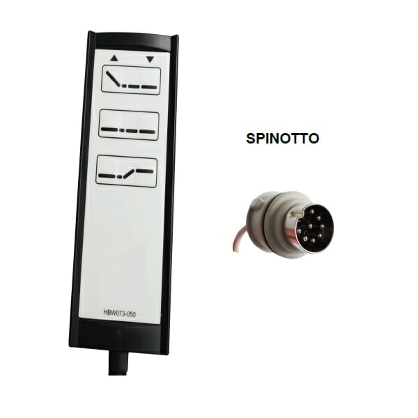 6-button bed remote control 02071002