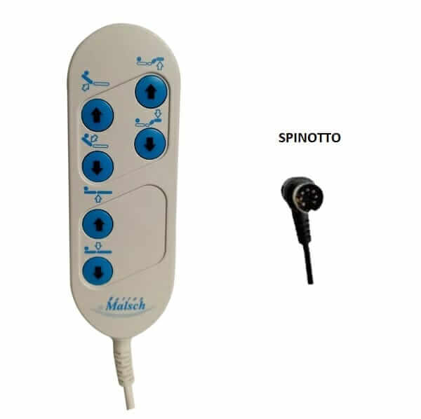 Telecomando per letto 6 tasti 02167009 ausilio per disabili