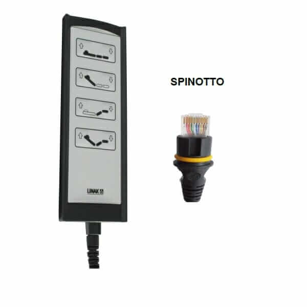 Telecomando per letto 8 tasti 02002008 ausilio per disabili