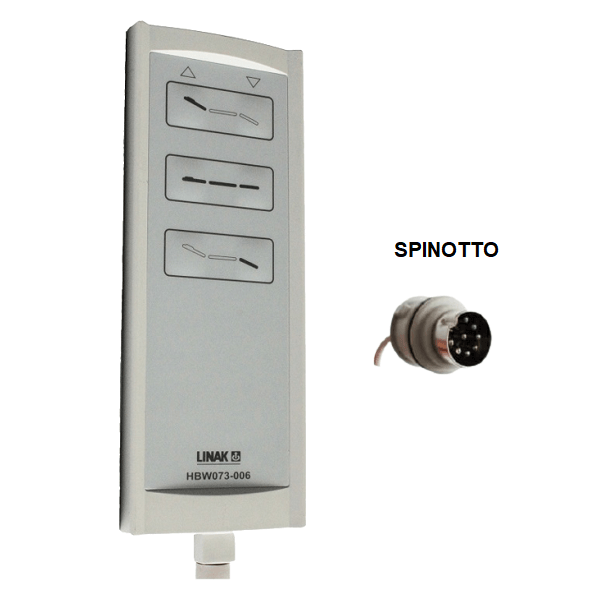 Telecomando per letto 8 tasti 02002012 ausilio per disabili