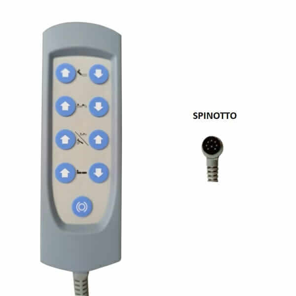 Telecomando per letto 9 tasti 02167008 ausilio per disabili