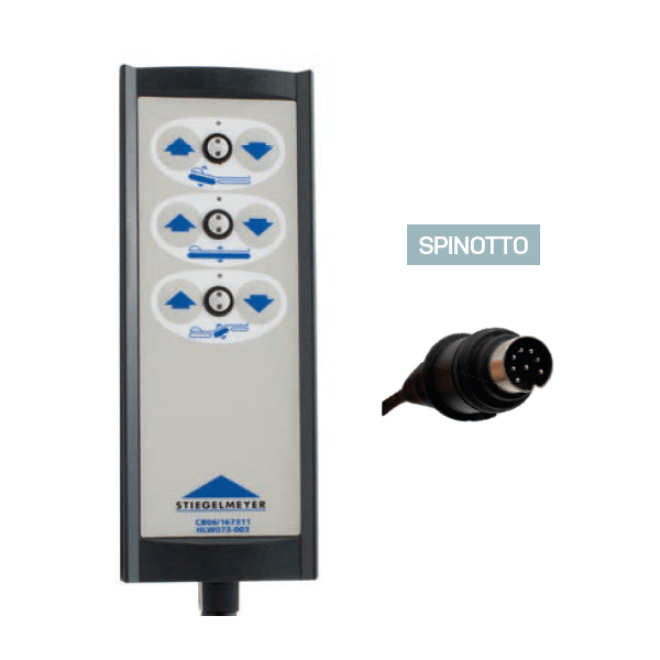 Telecomando per letto Stiegelmeyer 02167037 ausilio per disabili