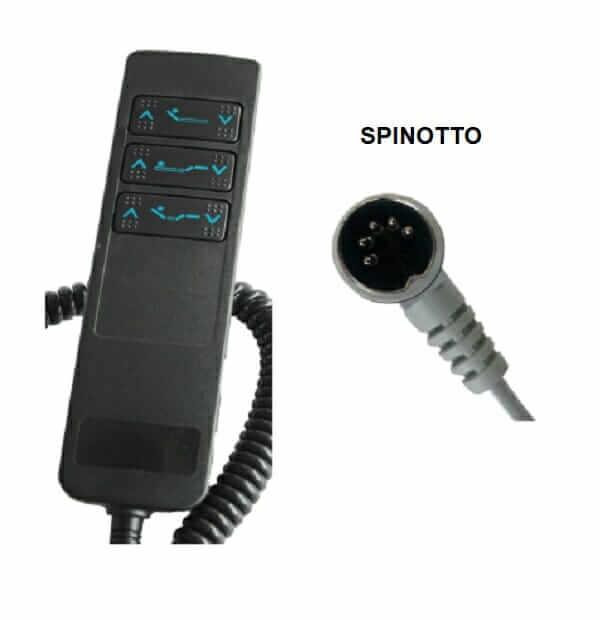 Telecomando per letto a 6 tasti 02043009 ausilio per disabili