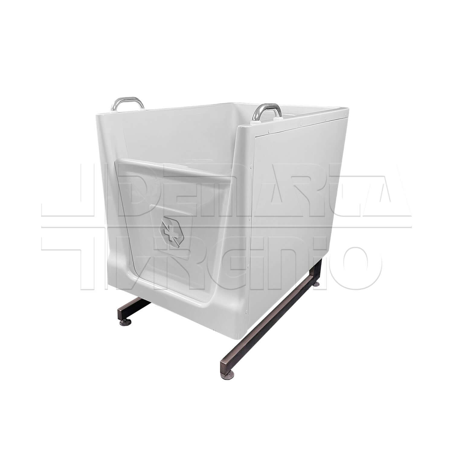 Vasca Doccia con Pannello di Sanificazione Integrato ausilio per disabili