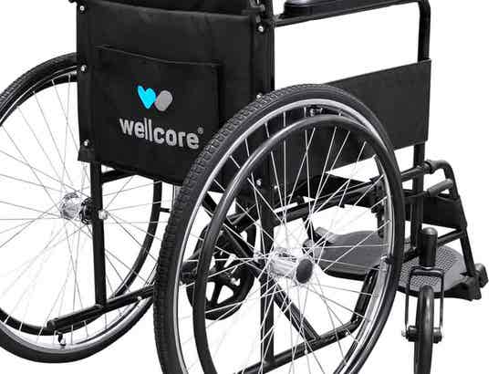 Carrozzina pieghevole Wellcore
