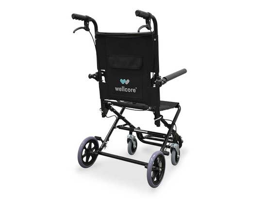 Carrozzina pieghevole Wellcore da trasporto in alluminio