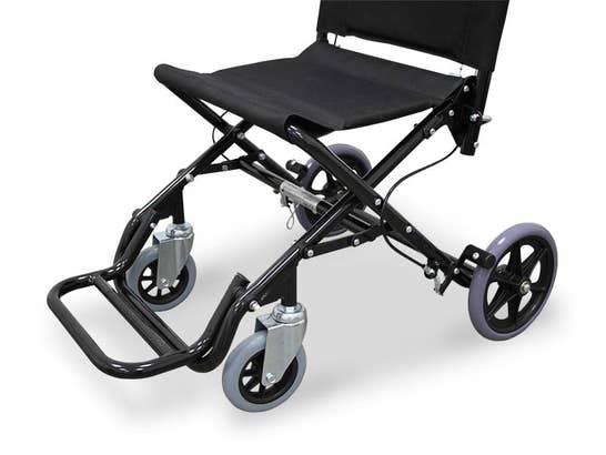 Carrozzina pieghevole Wellcore da trasporto in alluminio