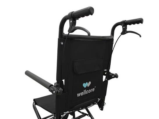 Carrozzina pieghevole Wellcore da trasporto in alluminio