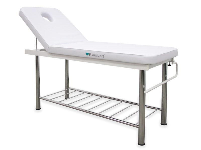 Lettino Fisso in Acciaio a 2 Corpi Wellcore