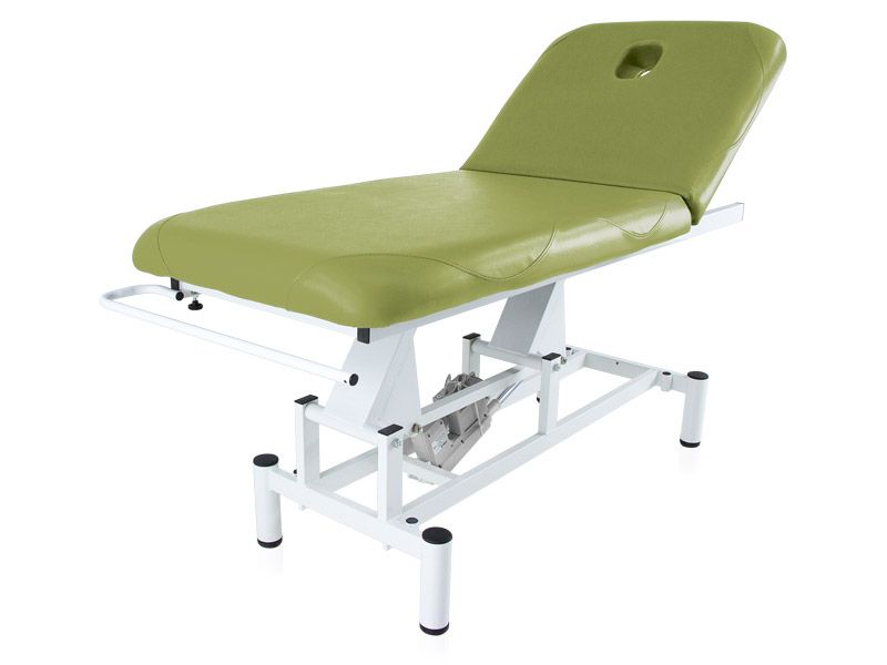 Lettino elettrico Quirumed EASY a 1 motore - verde pastello