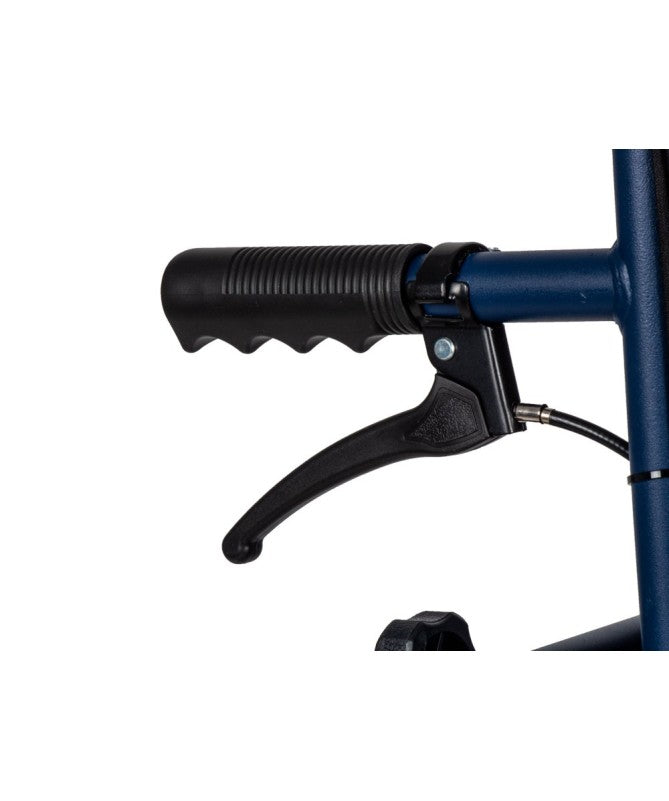 Carrozzina pieghevole in acciaio con schienale reclinabile PC-15/151