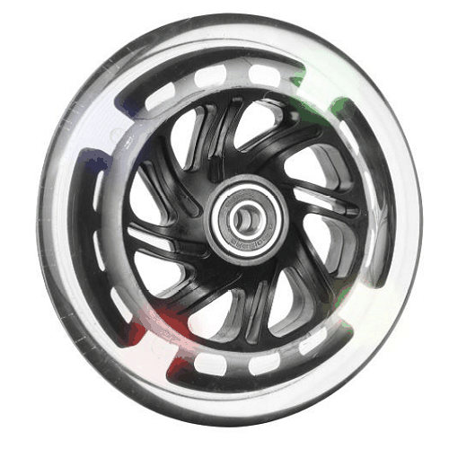 trasparente LED Ruota 4” con trasparente LED per Carrozzina Sportiva | Mod. ausilio per disabili