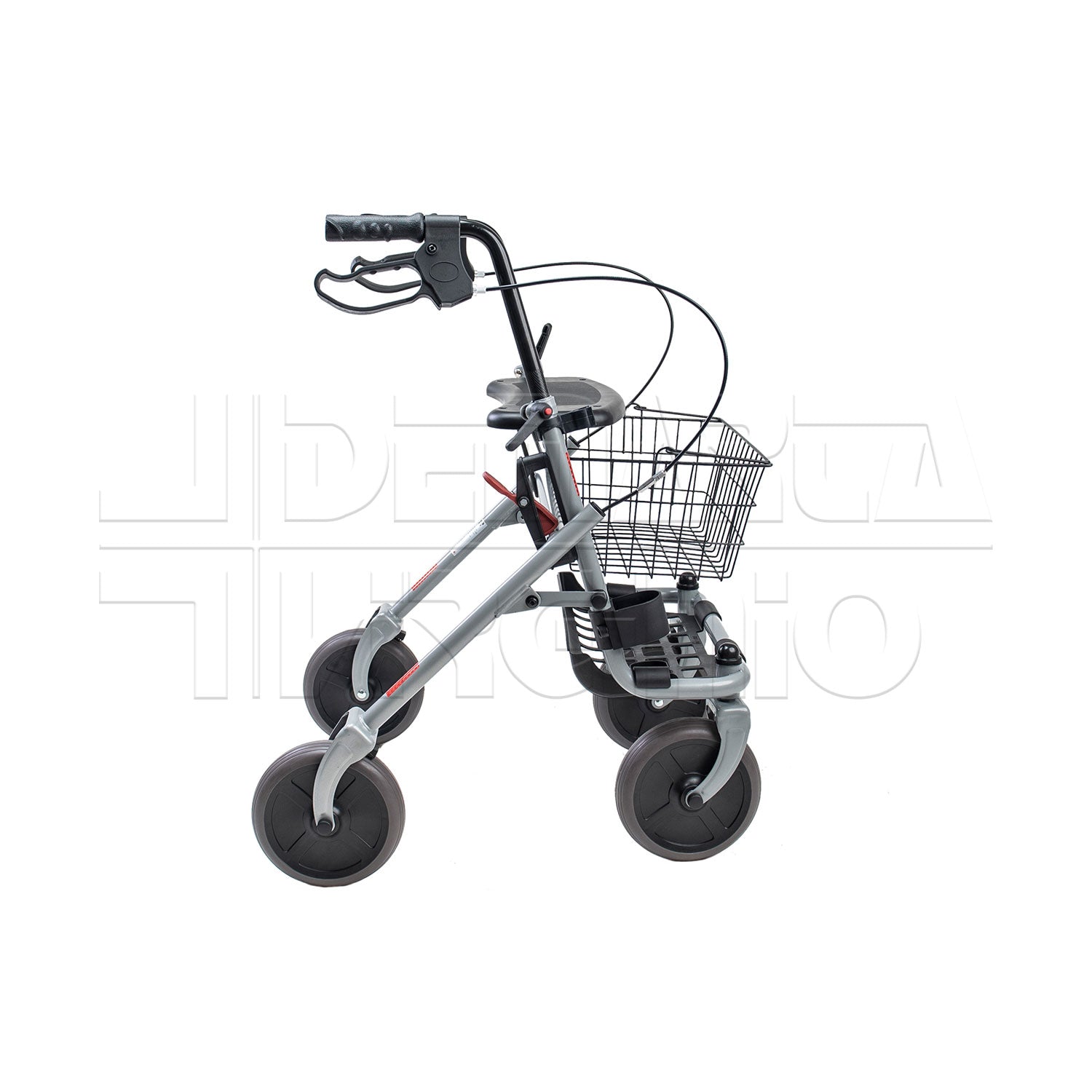 Rollator in Acciaio