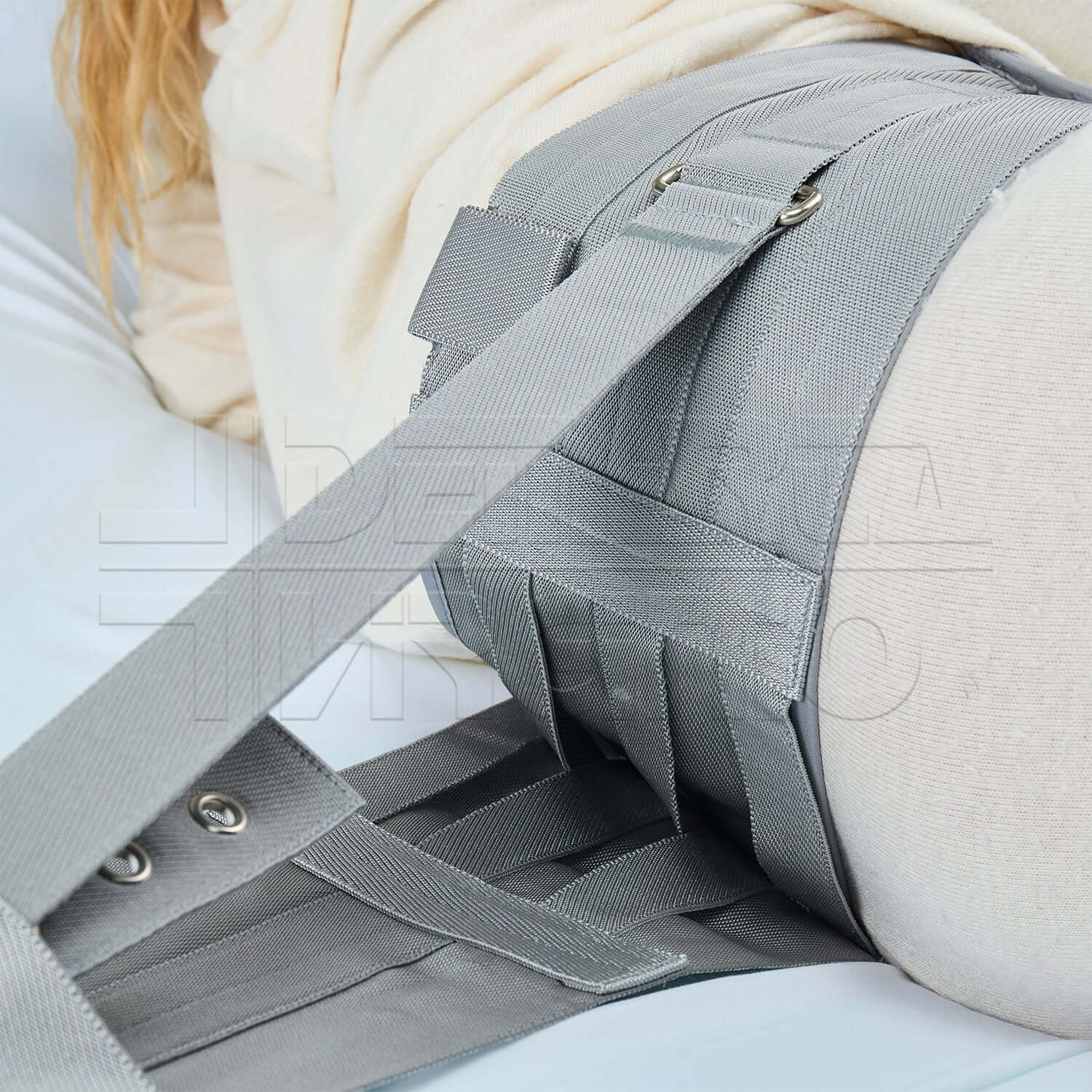 Cintura di Fissaggio al Letto ' Polipropilene e Cotone