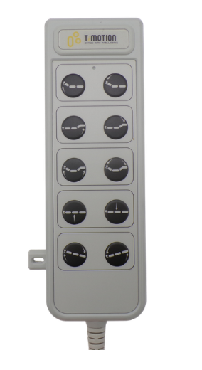 Telecomando Timotion 10 Tasti DIN Rosso per Letto | Omega Ausili