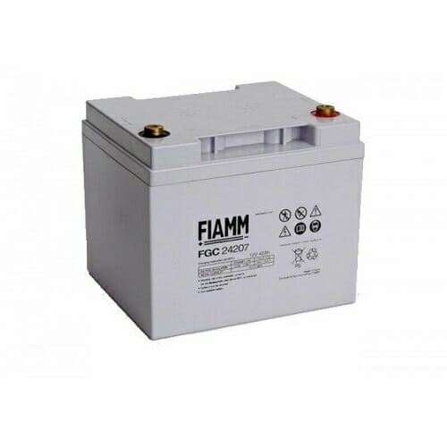 03009004 Batteria Fiamm 12 V 42 Ah ausilio per disabili