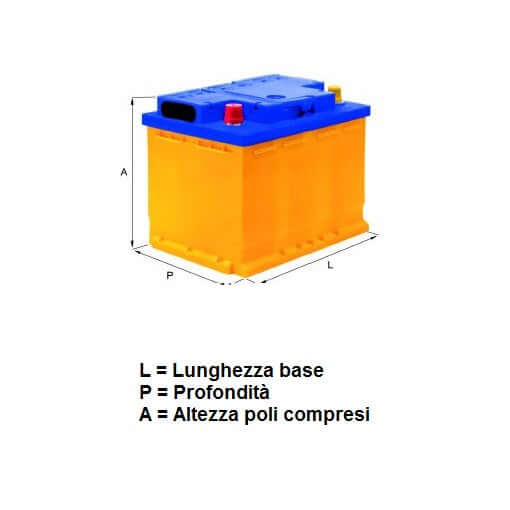 03009027 Batteria Fiamm 6 V 4,5 Ah ausilio per disabili