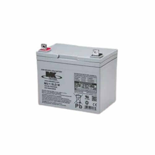 03017007 Batteria MK 12 V 35 Ah ausilio per disabili