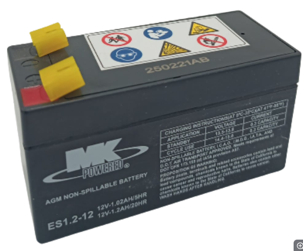 Batteria MK 12 V 1,3 Ah | Omega Ausili 03017016