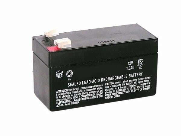 03024024 Batteria 12 V 1,3 Ah ausilio per disabili