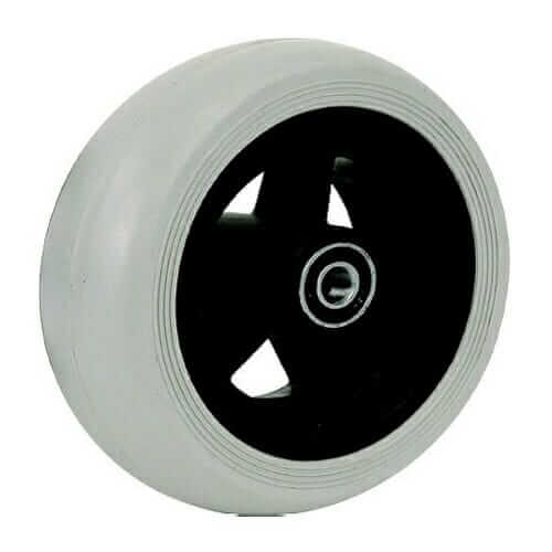 06069032 Ruota 125x40 grigia ausilio per disabili