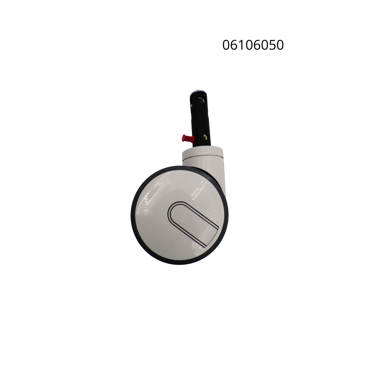 Ruota Gemellare Ø150 mm Blocco Totale per Barella o Letto | Omega Ausili