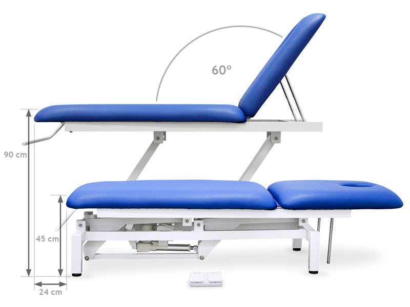 Lettino elettrico wireless Basic Plus 182x62cm