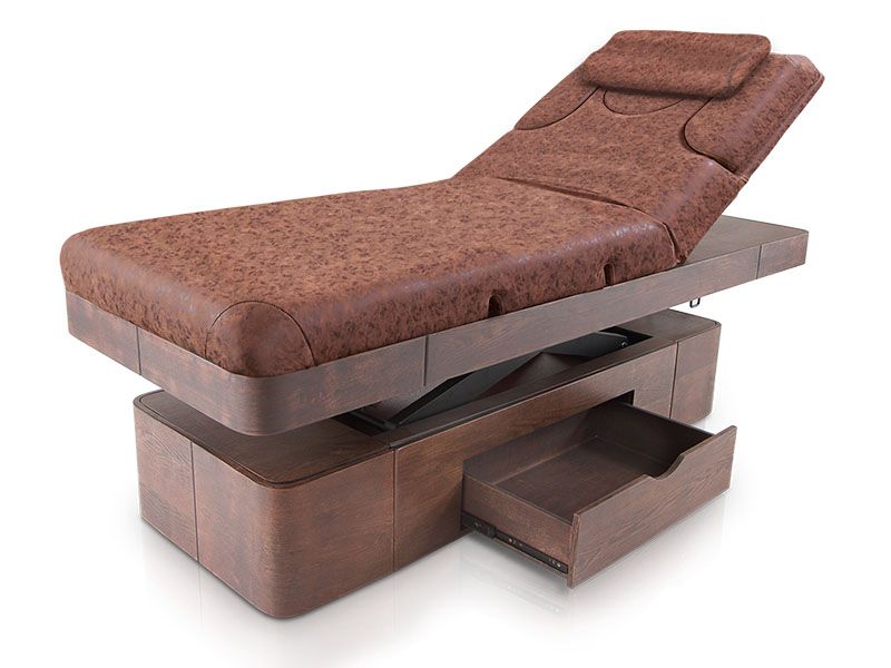 Lettino SPA con Cromoterapia LED e Cassetto