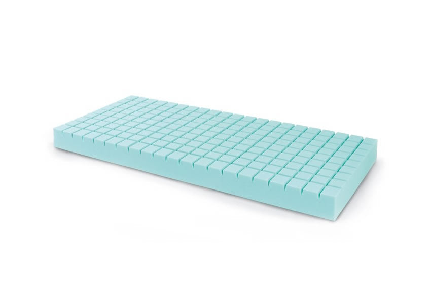 Materasso 190x85x14 cm Poliuretano Sezione Unica Senza Fodera | Omega Ausili