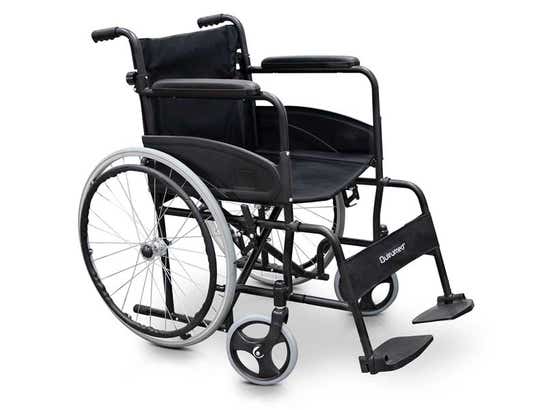 Carrozzina in acciaio EASY COMPACT