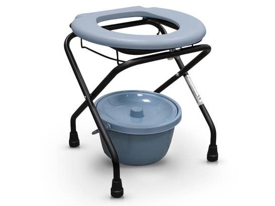Sedia da bagno con wc