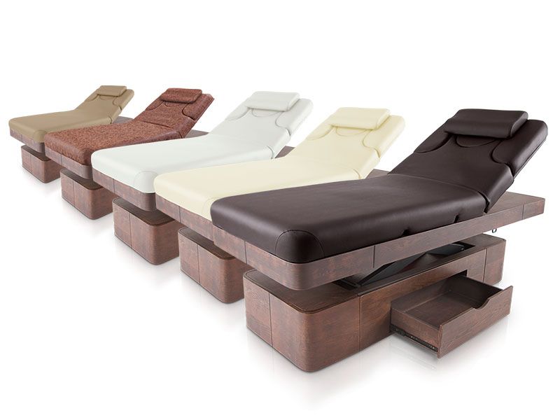 Lettino SPA con Cromoterapia LED e Cassetto