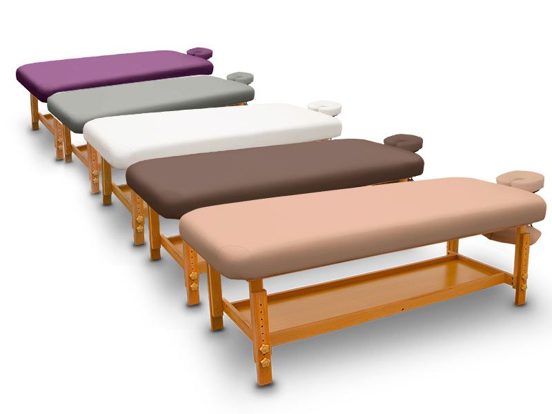 Lettino fisso in legno SPA - Colori