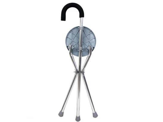 Bastone Tricopode Pieghevole con Sedile Ergonomico - Mod. Gloria ausilio per disabili