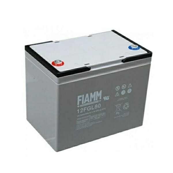 Batteria 12 V 80 Ah GEL per Carrozzina Elettrica | Batteria 80Ah Scooter Disabili ausilio per disabili