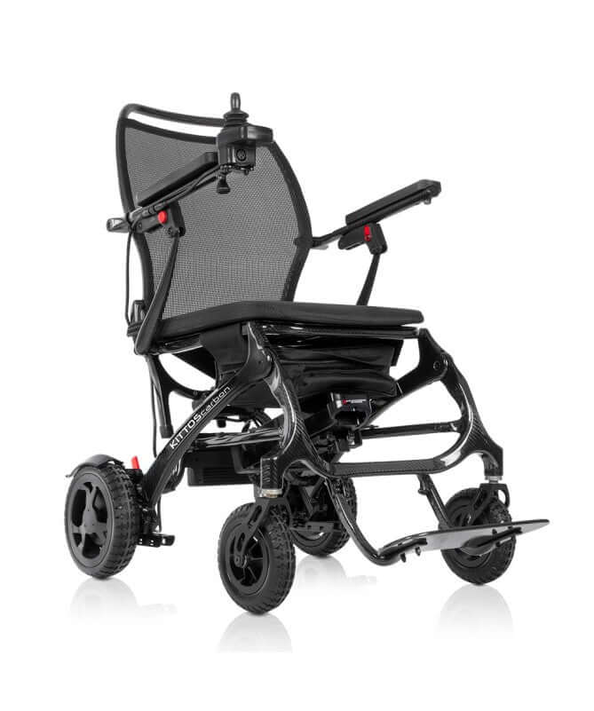 Carrozzina Elettrica Kittos Carbon ausilio per disabili