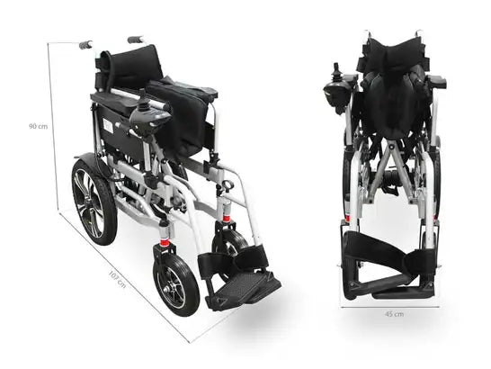 Easy Light carrozzina elettrica 120 kg con autonomia dichiarata 20 km