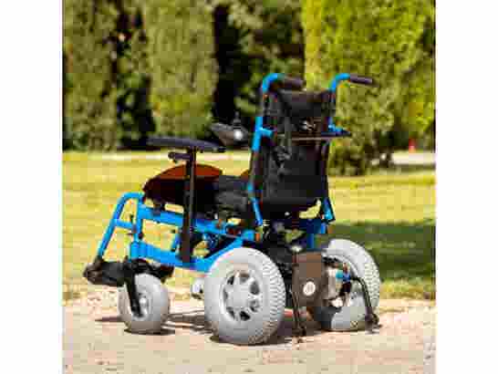 Carrozzina elettrica pieghevole Libercar Emblema ausilio per disabili