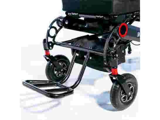 Carrozzina elettrica pieghevole MedicalPro S600 ausilio per disabili