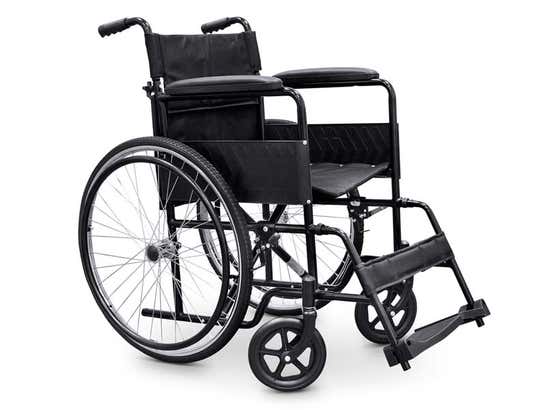 Carrozzina pieghevole Wellcore ausilio per disabili