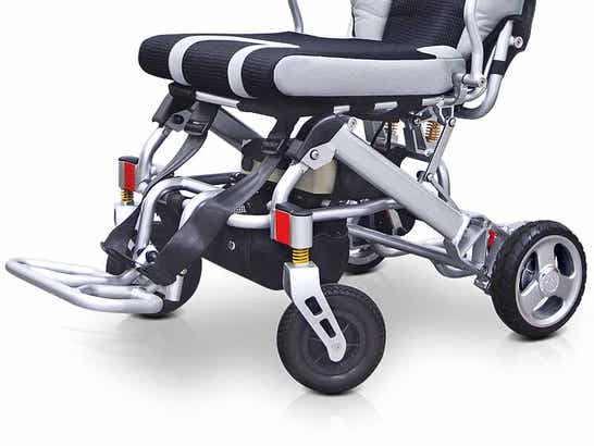 Carrozzina pieghevole elettrica PRO ULTRALIGHT ausilio per disabili