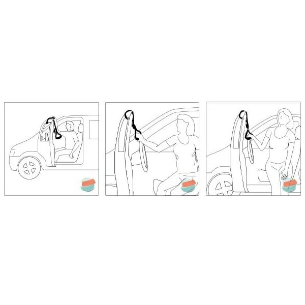 Cinghia per accesso ed uscita dell'automobile Allmobility ausilio per disabili