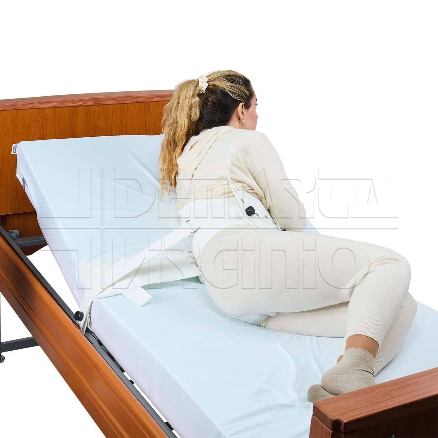 Cintura Pelvica di Fissaggio al Letto ' Poliestere ausilio per disabili