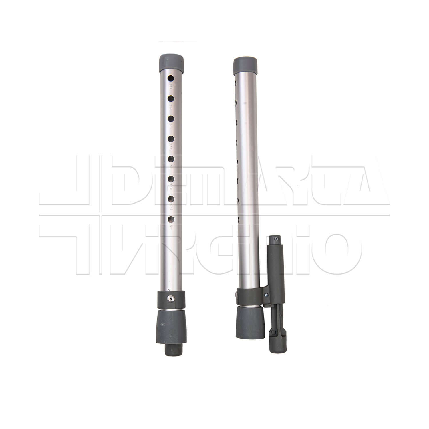 Coppia di Puntali con Ammortizzatore ausilio per disabili