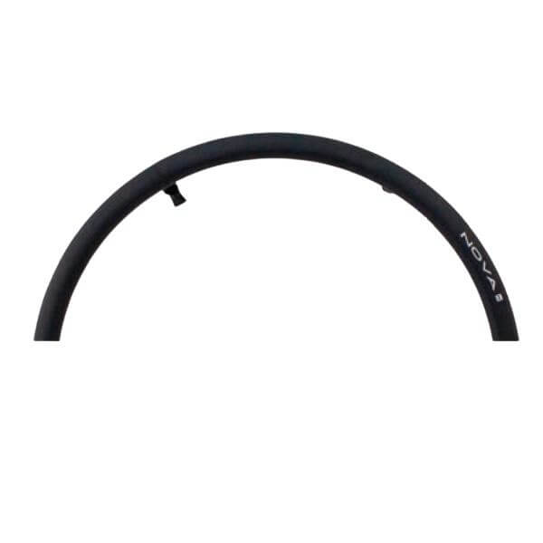 Corrimano 24 pollici Ellisse nero antiscivolo 6 alette Omobic Omega Ausili 06033287