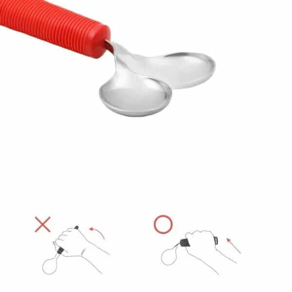 Cucchiaio per zuppe orientabile Allmobility ausilio per disabili
