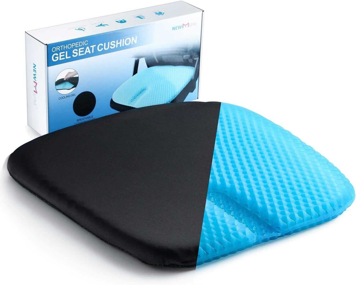 Cuscino Multifunzionale in Gel, Fresco E Traspirante, Cuscino Elastico per Il Sostegno Del Sedile, per Alleviare L'Affaticamento Dell'Anca ausilio per disabili